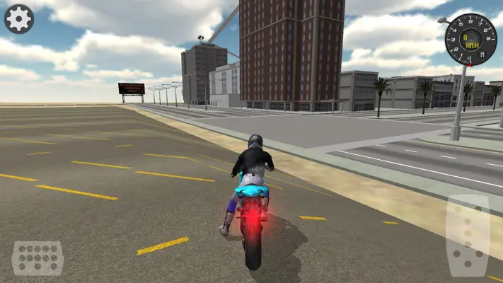 Motorbike Driving Simulator 3D android App screenshot 0