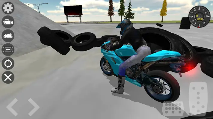 Motorbike Driving Simulator 3D android App screenshot 9