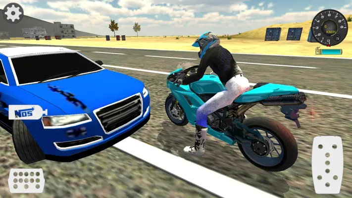 Motorbike Driving Simulator 3D android App screenshot 4